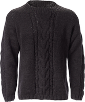 Mens Zermatt Sweater - Charcoal