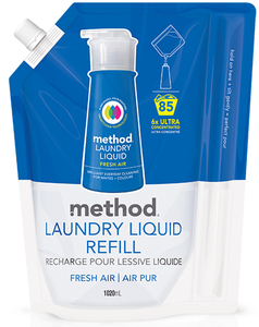 Method Fresh Air Laundry Liquid Refill - 1020ml - 85 Washes