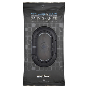 Method Granite & Marble Wipes - 30 wipes