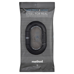 Method Stainless Steel Wipes - 30 wipes