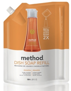 Method Washing Up Liquid REFILL - Clementine 1064ml