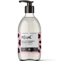 Miniml Body Wash & Bubblebath - Pink Grapefruit & Aloe Vera - 500ml