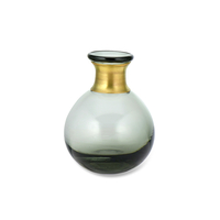 Miza Mini Smoke Glass Vase - Small