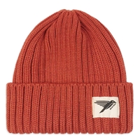 Moffat Merino Wool Beanie - Rust