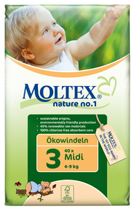 Moltex Nature Disposable Nappies - Midi
