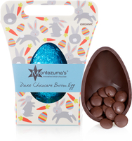 Montezumas Organic & Vegan Dark Chocolate Button Easter Egg - 250g