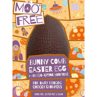 Moo Free Bunnycomb Easter Egg - 85g
