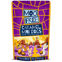 Moo Free Caramel Mini Eggs - 88g