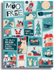 Moo Free White Chocolate Advent Calendar - 70g