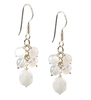 Moonstone Cluster Earrings