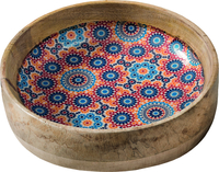 Moroccan Inspired Mango Wood Bowl