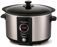 Morphy Richards Digital Sear & Stew Slow Cooker 3.5L Brushed Stainless Steel
