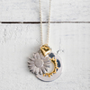 Mosami Live Laugh Love Charm Necklace