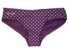 Moulin Rouge Knickers - Plum Polka Dot