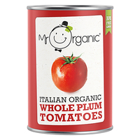 Mr Organic Whole Peeled Tomatoes - 400g