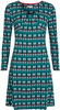 Mudd & Water All I Ever Needed Dress - Indigo Winter Bloom