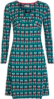 Mudd & Water All I Ever Needed Dress - Indigo Winter Bloom