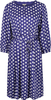 Mudd & Water Drift Away Dress - Navy Shell Print