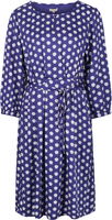 Mudd & Water Drift Away Dress - Navy Shell Print