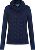 Mudd & Water Hazy Lace Navy Top
