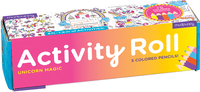 Mudpuppy Unicorn Activity Roll