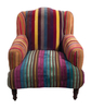 Multi Stripe Armchair