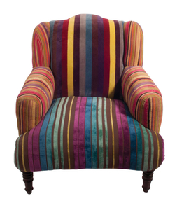 Multi Stripe Armchair