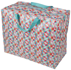 Multicolour Geometric Jumbo Bag
