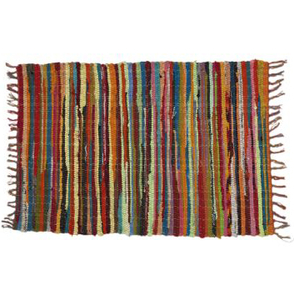 Multicoloured Recycled Rag Rug