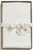 My 1st Friend Baby Cot Fitted Sheet - Plain Cream