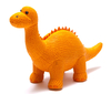 My First Diplodocus - Natural Rubber Toy