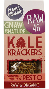 Planet Organic Sundried Tomato & Pesto Kale Cracker 80g