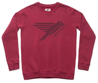 Silverstick Mens Arugan Logo Sweatshirt - Beaujolais