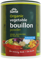Suma Organic Reduced Salt Vegetable Bouillon Powder - 500g