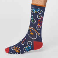 Thought Mens Bicycle Bamboo Socks