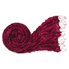 Traidcraft Magenta Silk Scarf