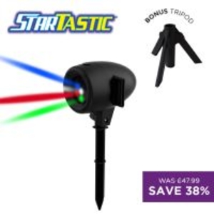StarTastic Holiday Motion LED Slide Projector
