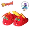Stompeez Slippers - Fiery Red Dragon