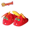 Stompeez Slippers - Fiery Red Dragon
