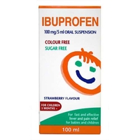 Ibuprofen Strawberry Suspension 3 Months+ 100ml