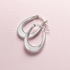 Loop the Loop Silver Earrings